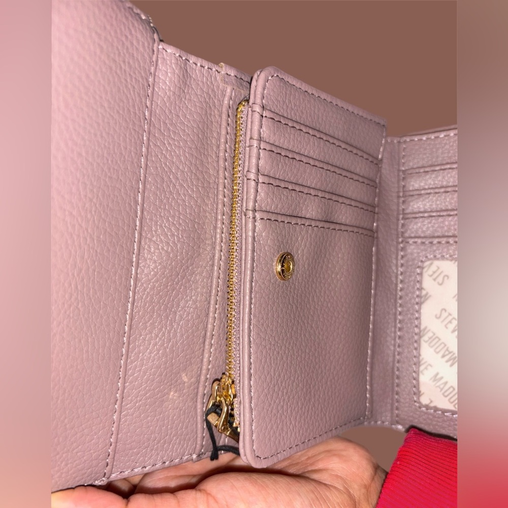 Steve Madden Blush Quilted Wallet - Picture 6 of 7